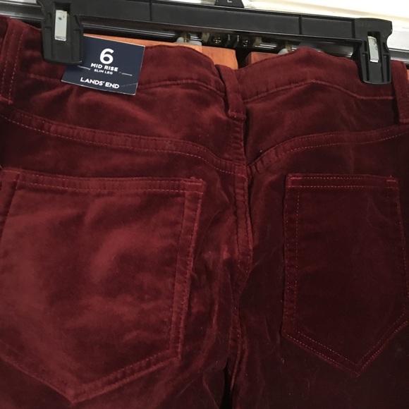 Lands End velvet jeans - Picture 3 of 4